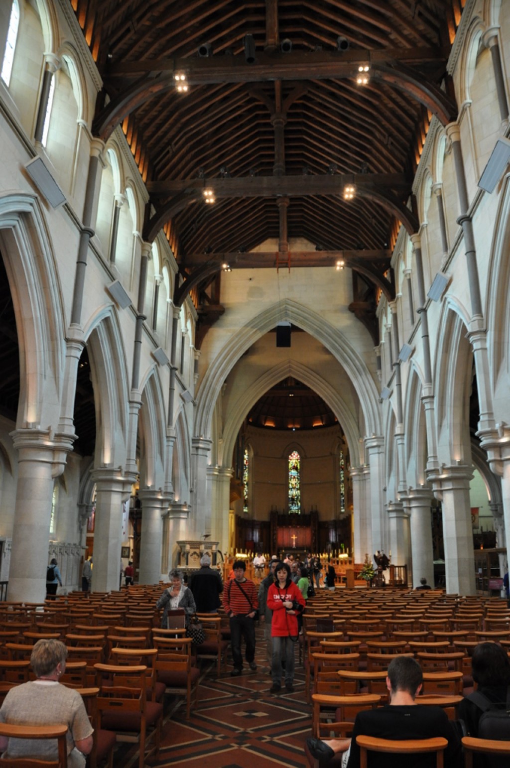 Pictures of New Zealand: Inside the beautiful Christchurch Cathedral.